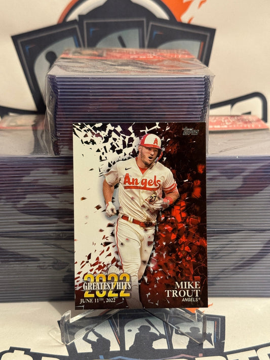 2023 Topps (Greatest Hits) Mike Trout #22GH-18
