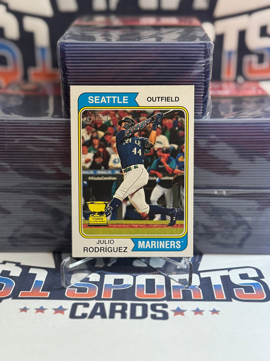 2023 Topps Heritage (Rookie Cup) Julio Rodriguez #18