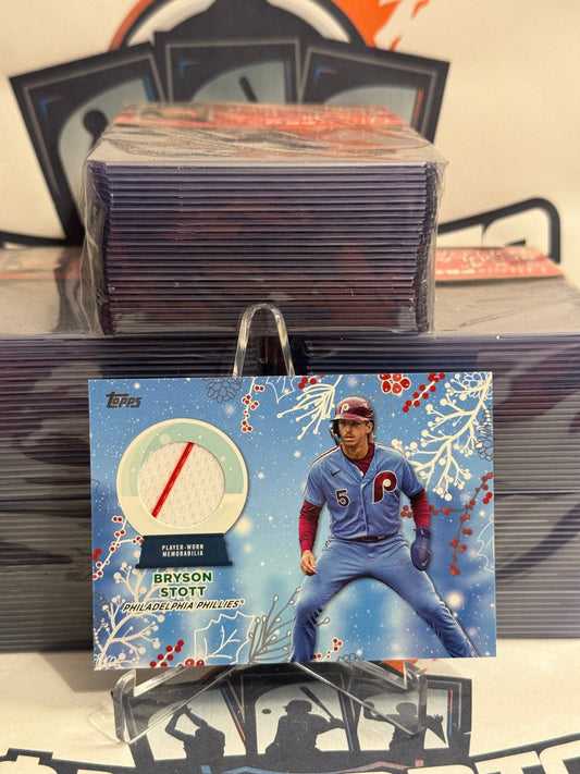 2023 Topps (Holiday Relic) Byrson Stott #RC-BS