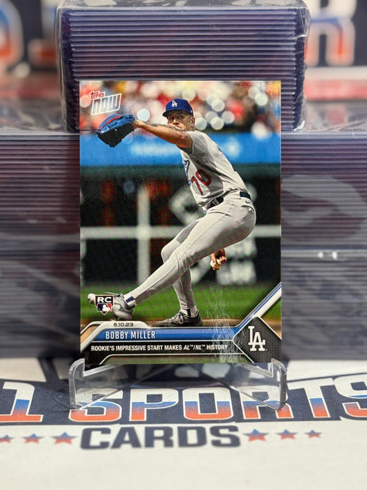 2023 Topps Now (/2,103) Bobby Miller Rookie 423