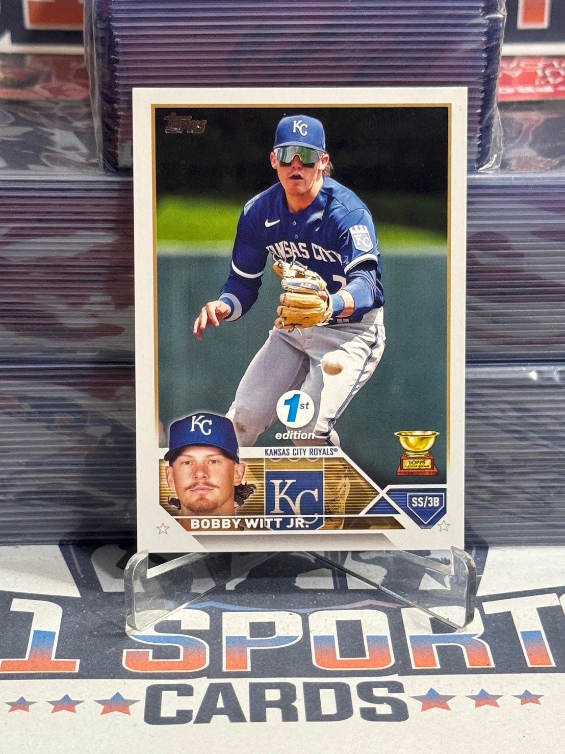 2023 Topps (Rookie Cup, 1st Edition) Bobby Witt Jr. #7