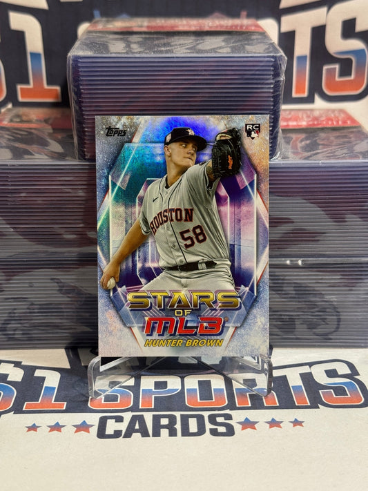 2023 Topps (Stars of MLB) Hunter Brown Rookie SMLB - 73