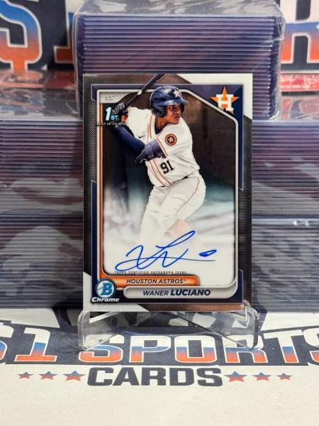 2024 Bowman Chrome (1st Bowman, Auto) Waner Luciano CPA-WL