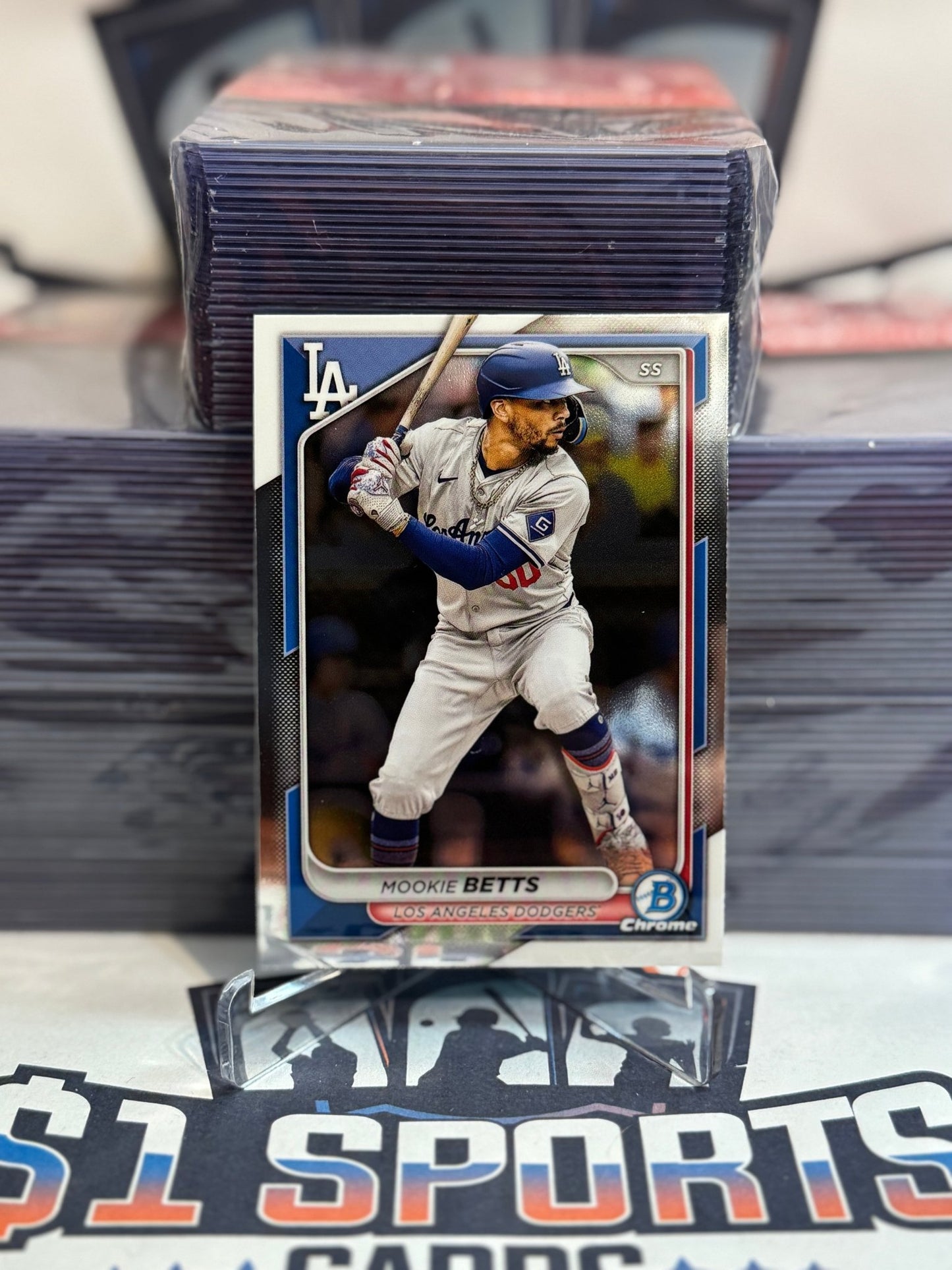 2024 Bowman Chrome Mookie Betts #62