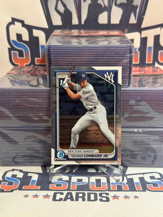 2024 Bowman Chrome Prospects (1st Bowman) George Lombard Jr. #BCP - 79