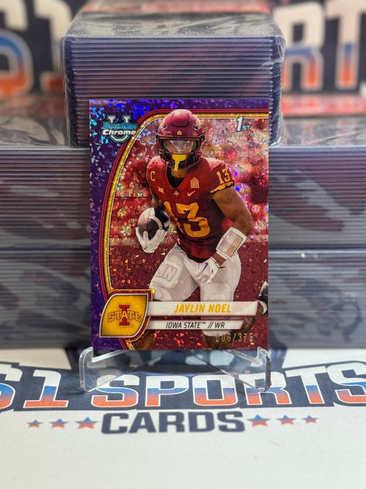 2024 Bowman Chrome U (Purple Refractor, 1st Bowman 96) Jaylin Noel 96