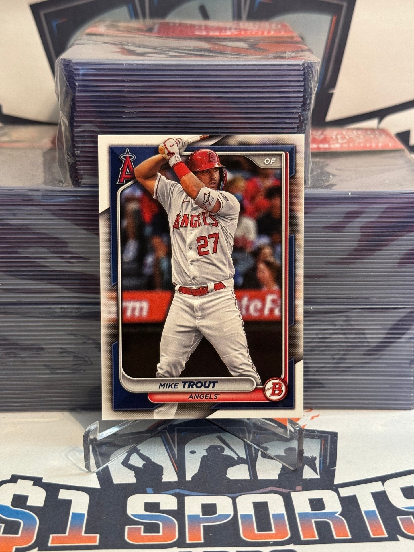 2024 Bowman Mike Trout #19