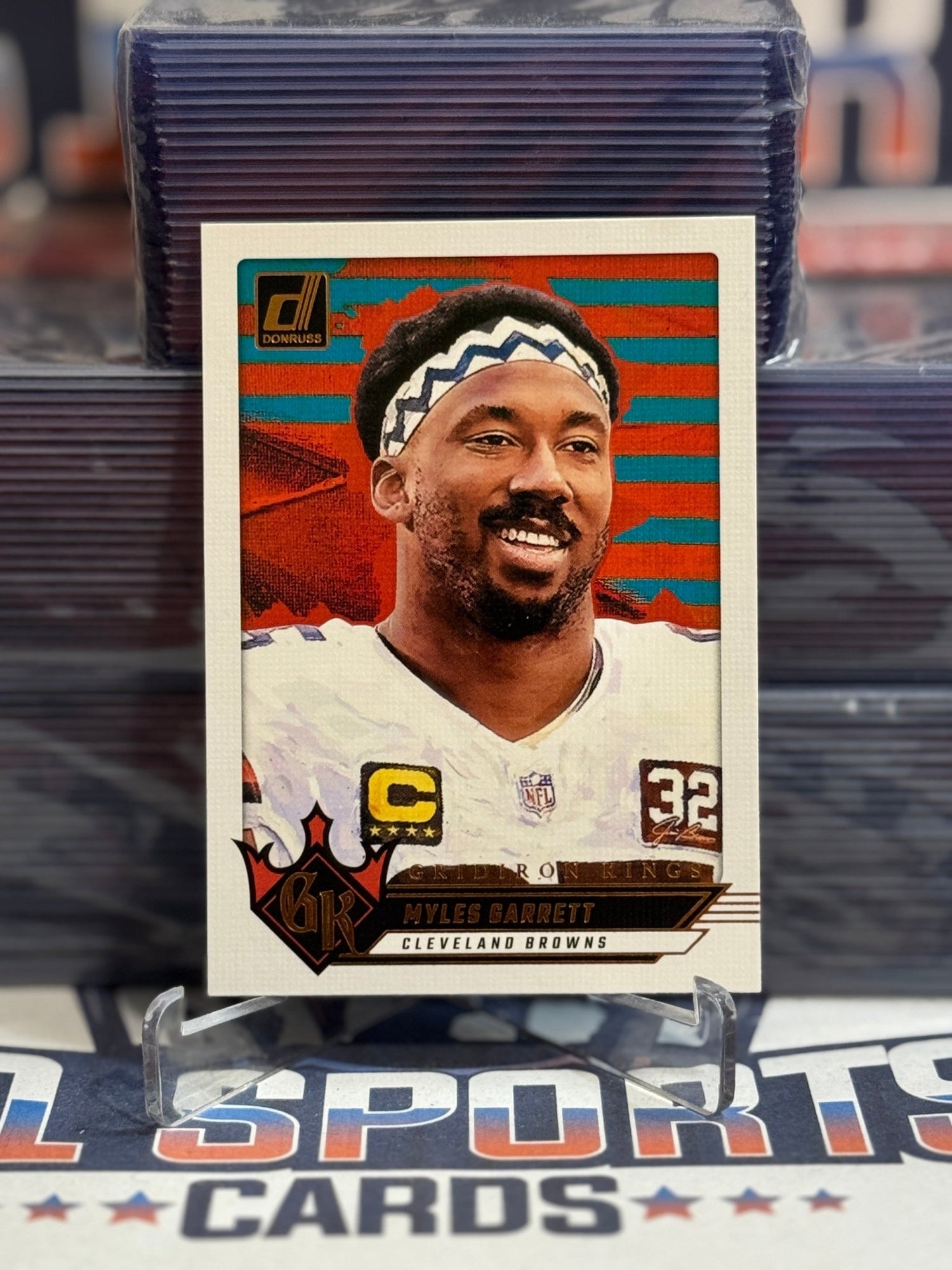 2024 Donruss (Gridiron Kings) Myles Garrett 15