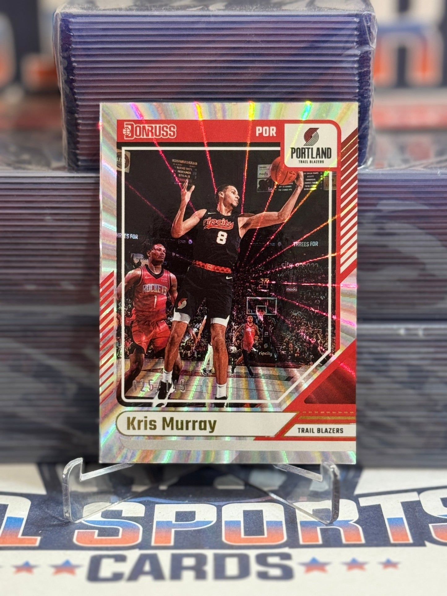 2024 Donruss (Holo Laser 25/149) Kris Murray 33