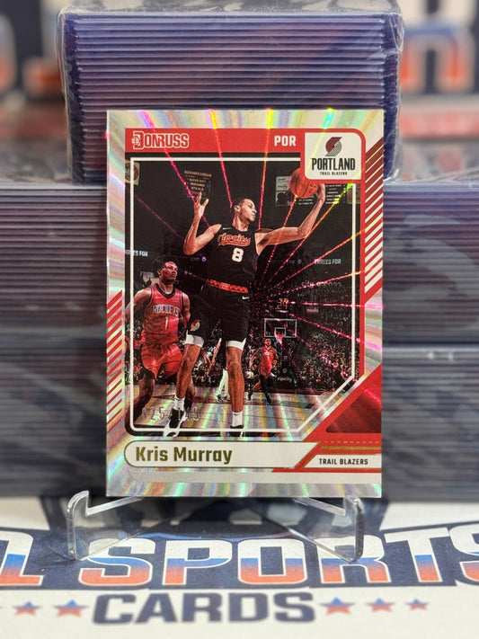 2024 Donruss (Holo Laser 25/149) Kris Murray 33
