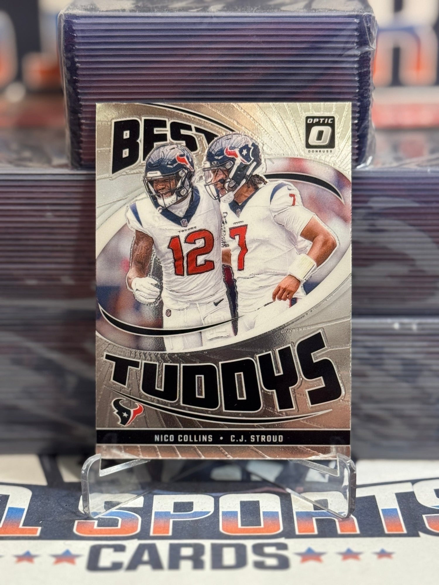 2024 Donruss Optic (Best Tuddys) C.J. Stroud & Nico Collins 4