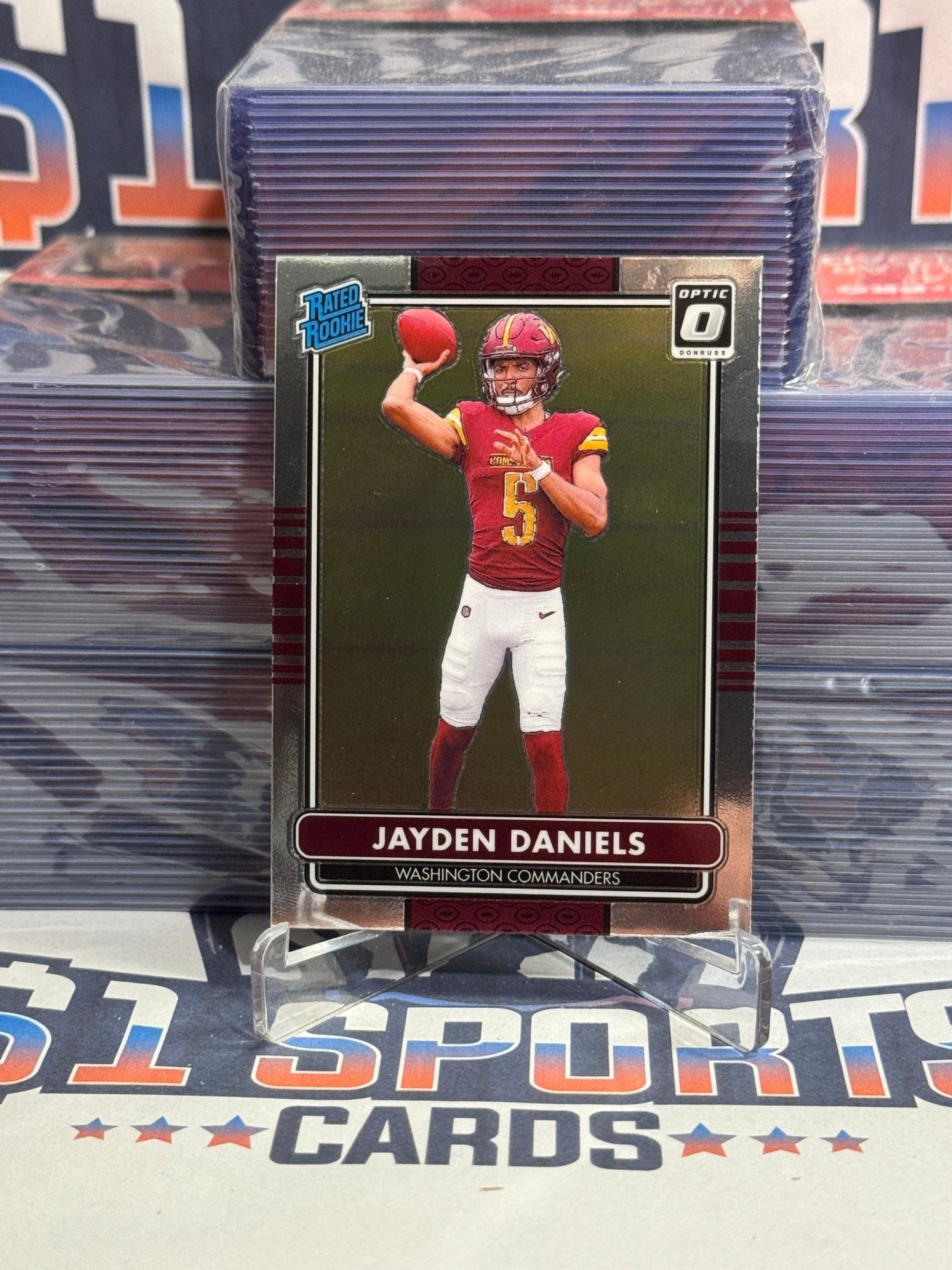 2024 Donruss Optic (Retro, Rated Rookie) Jayden Daniels 2