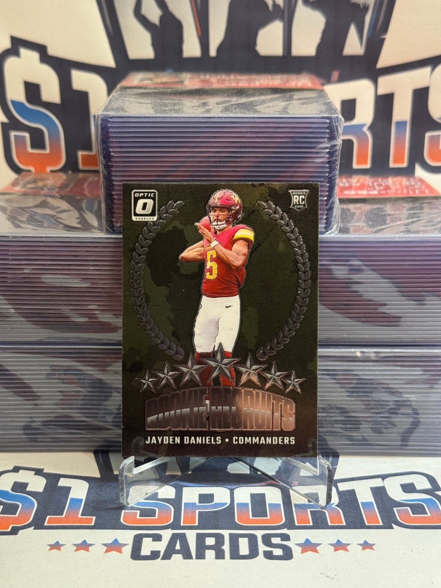 2024 Donruss Optic (Rookie Recruits) Jayden Daniels 7