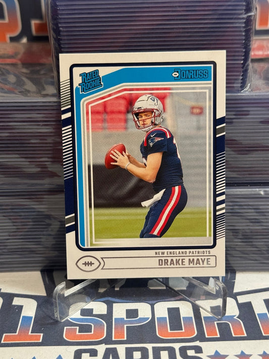 2024 Donruss (Rated Rookie) Drake Maye 379