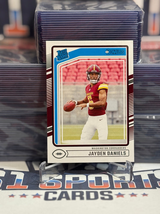 2024 Donruss (Rated Rookie) Jayden Daniels 389