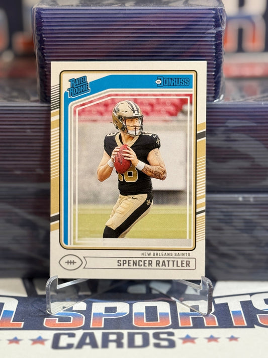 2024 Donruss (Rated Rookie) Spencer Rattler 359