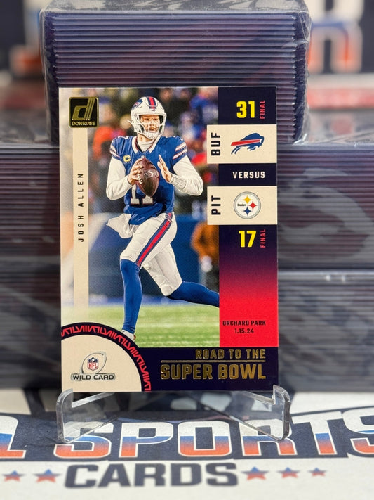 2024 Donruss (Road to the Super Bowl) Josh Allen SBWC6