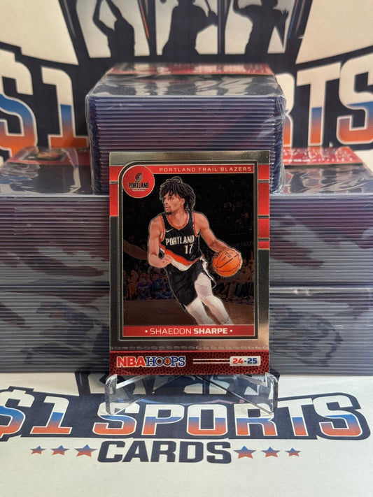 2024 NBA Hoops (Chrome) Shaedon Sharpe #184