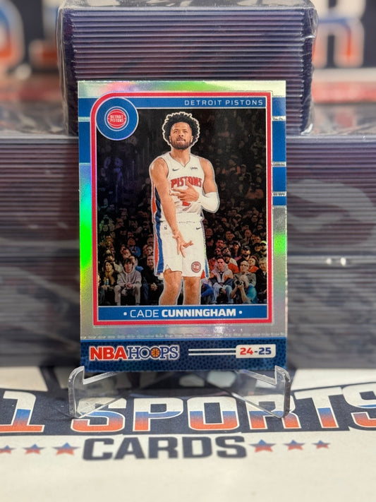 2024 NBA Hoops Premium Stock (Silver Prizm) Cade Cunningham 194