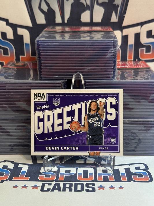 2024 NBA Hoops (Rookie Greetings) Devin Carter #14