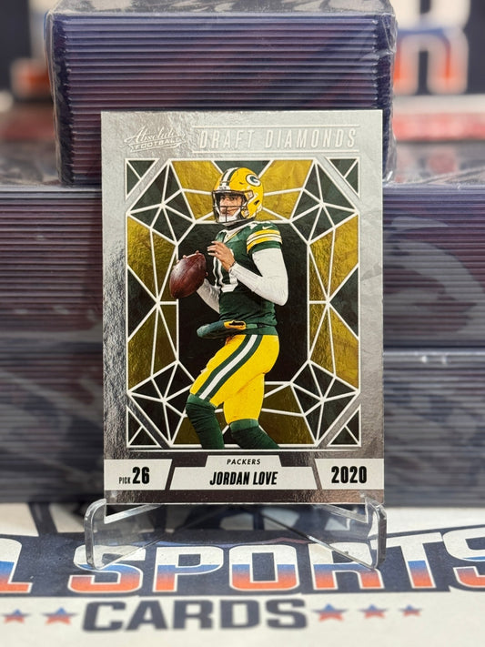 2024 Panini Absolute (Draft Diamonds) Jordan Love DD - JLE