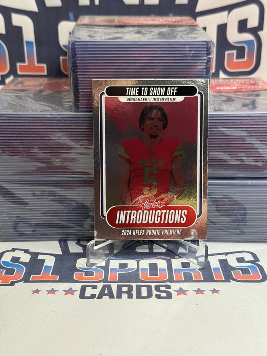 2024 Panini Absolute (Introductions) Jayden Daniels Rookie #I - JDS