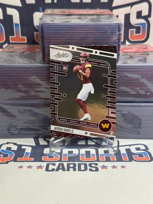2024 Panini Absolute Jayden Daniels Rookie #102