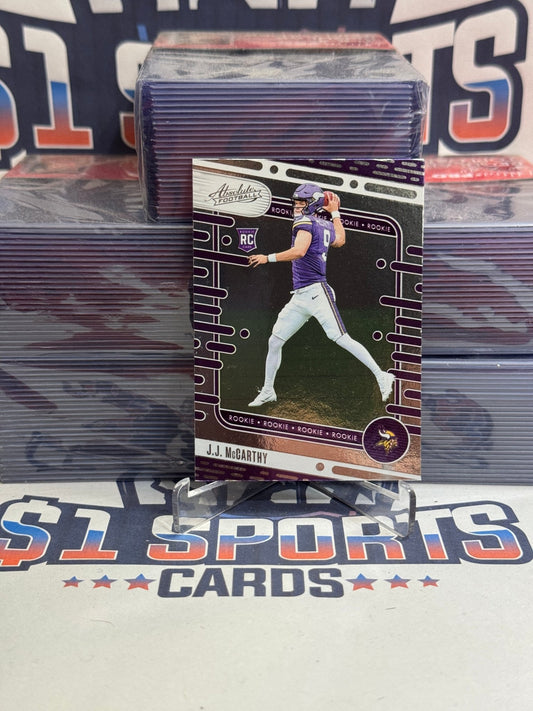2024 Panini Absolute J.J. McCarthy Rookie #110