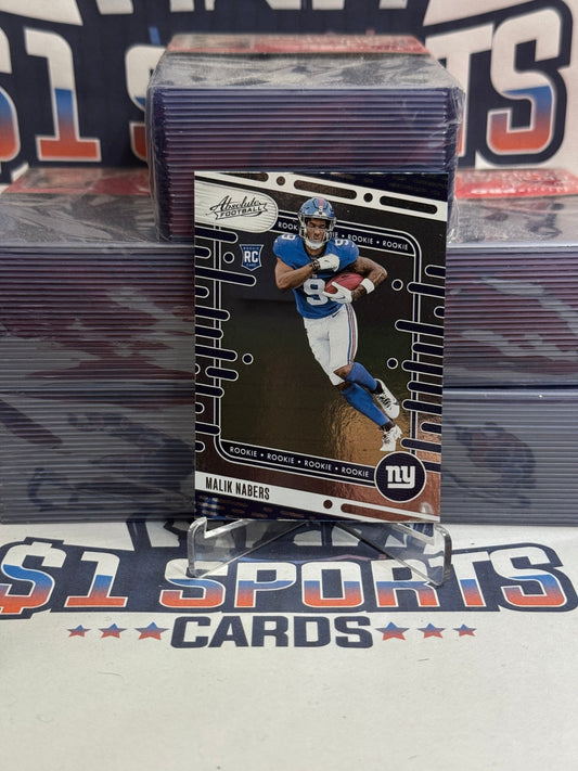 2024 Panini Absolute Malik Nabers Rookie #106