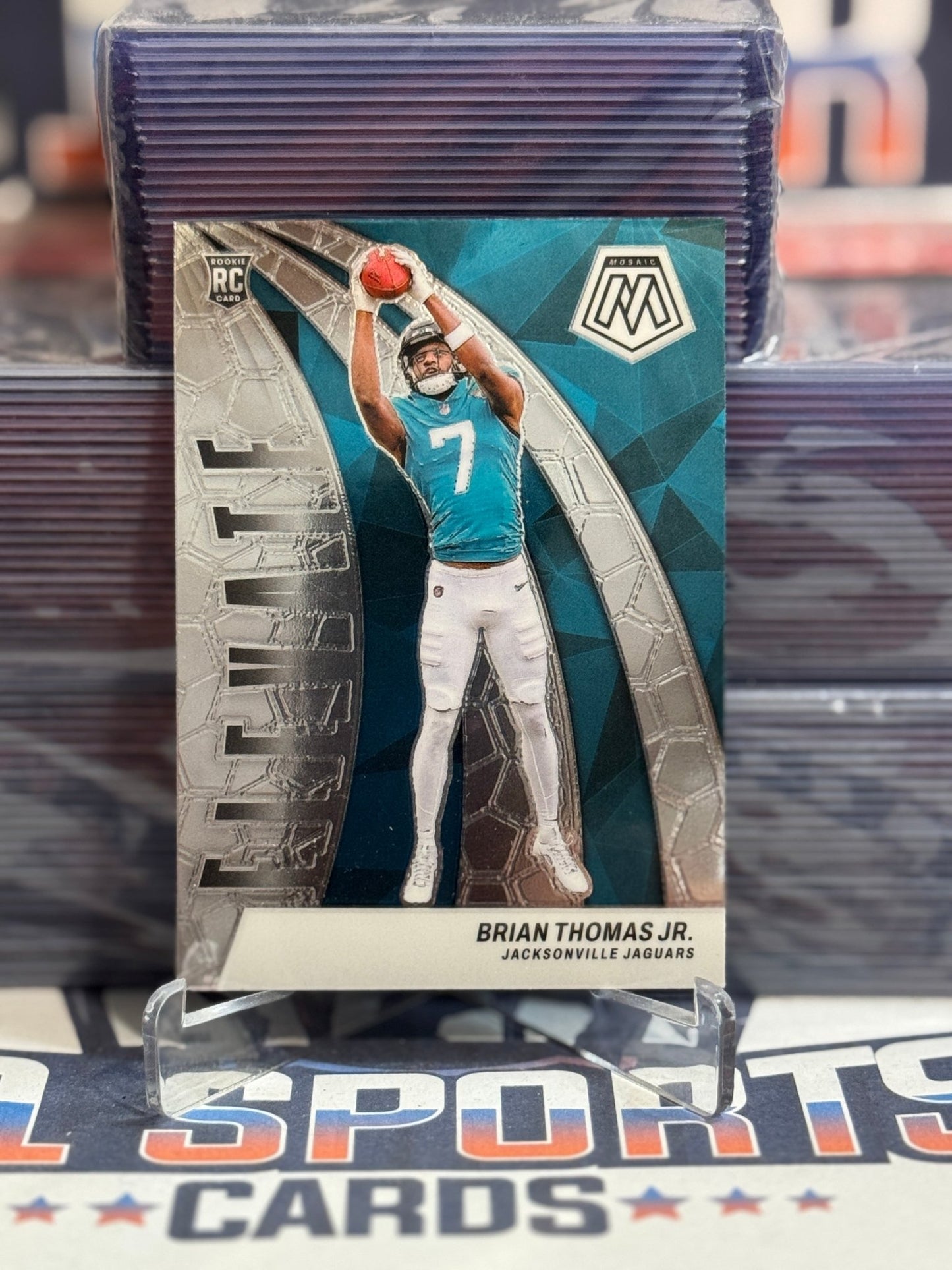 2024 Panini Mosaic (Elevate) Brian Thomas Jr. Rookie 1