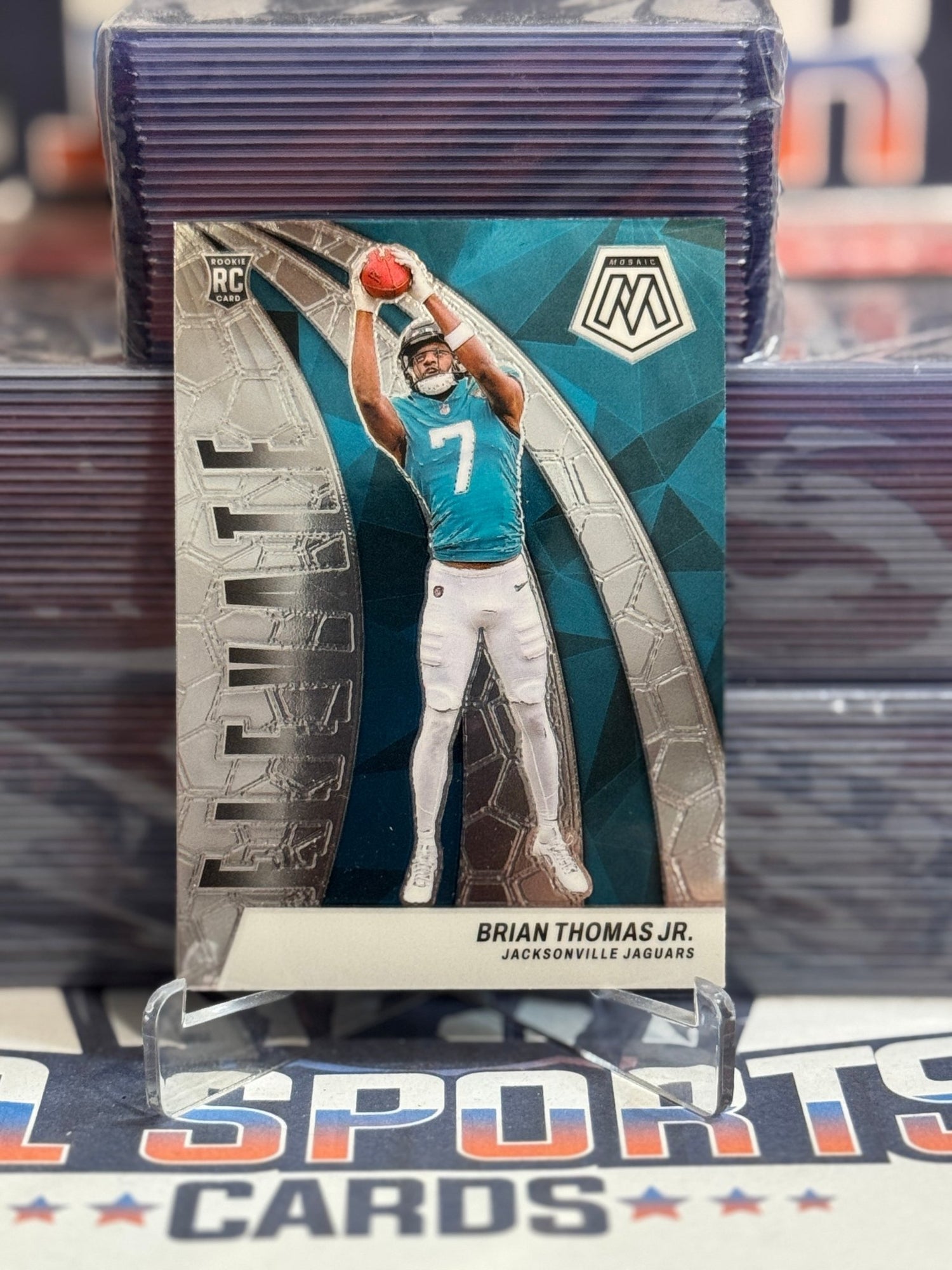 2024 Panini Mosaic (Elevate) Brian Thomas Jr. Rookie 1