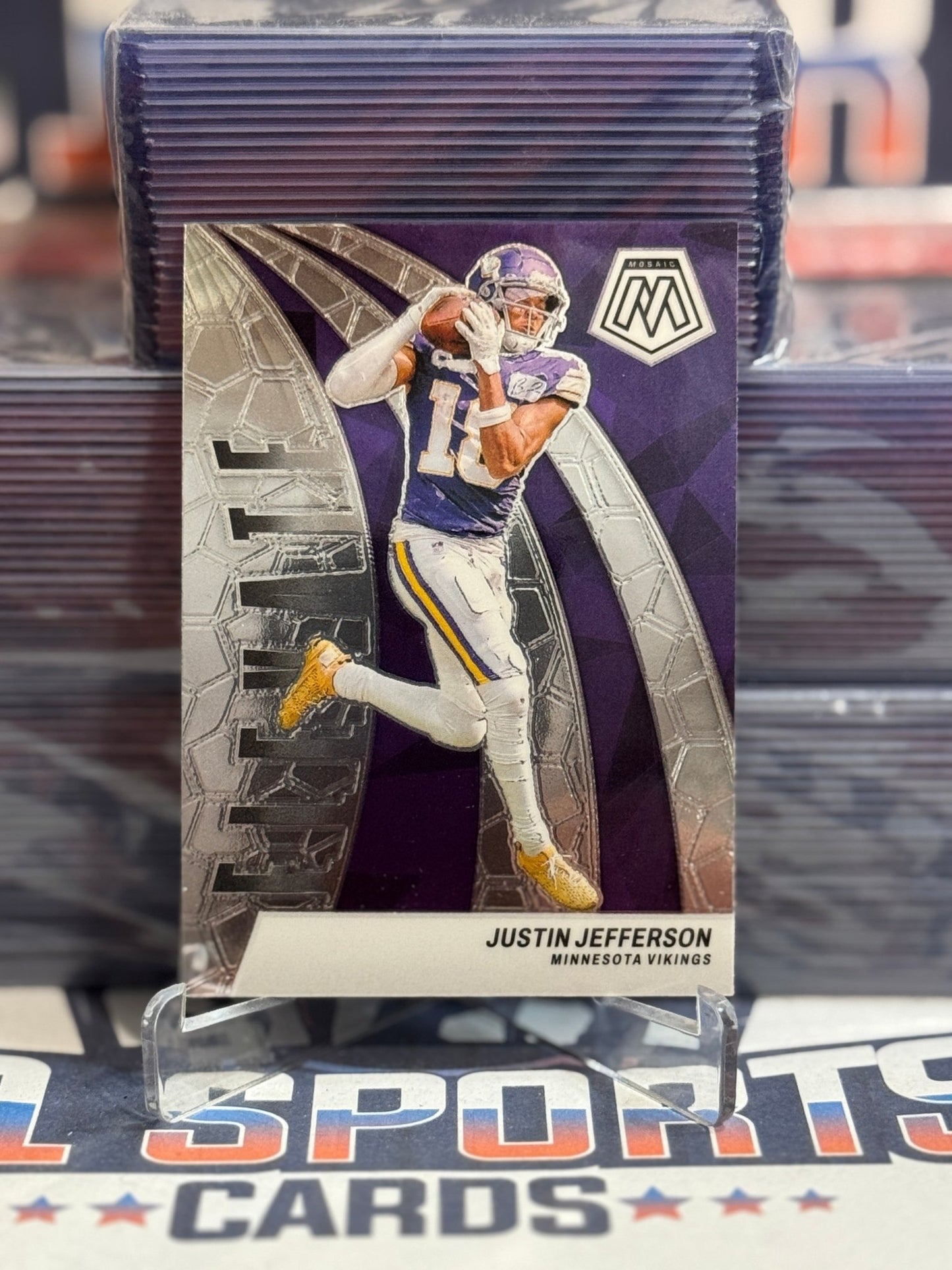 2024 Panini Mosaic (Elevate) Justin Jefferson 12