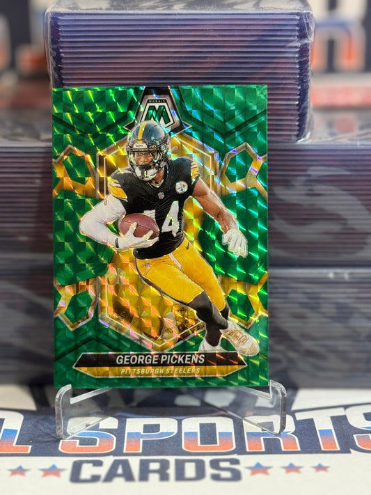 2024 Panini Mosaic (Green Prizm) George Pickens 186