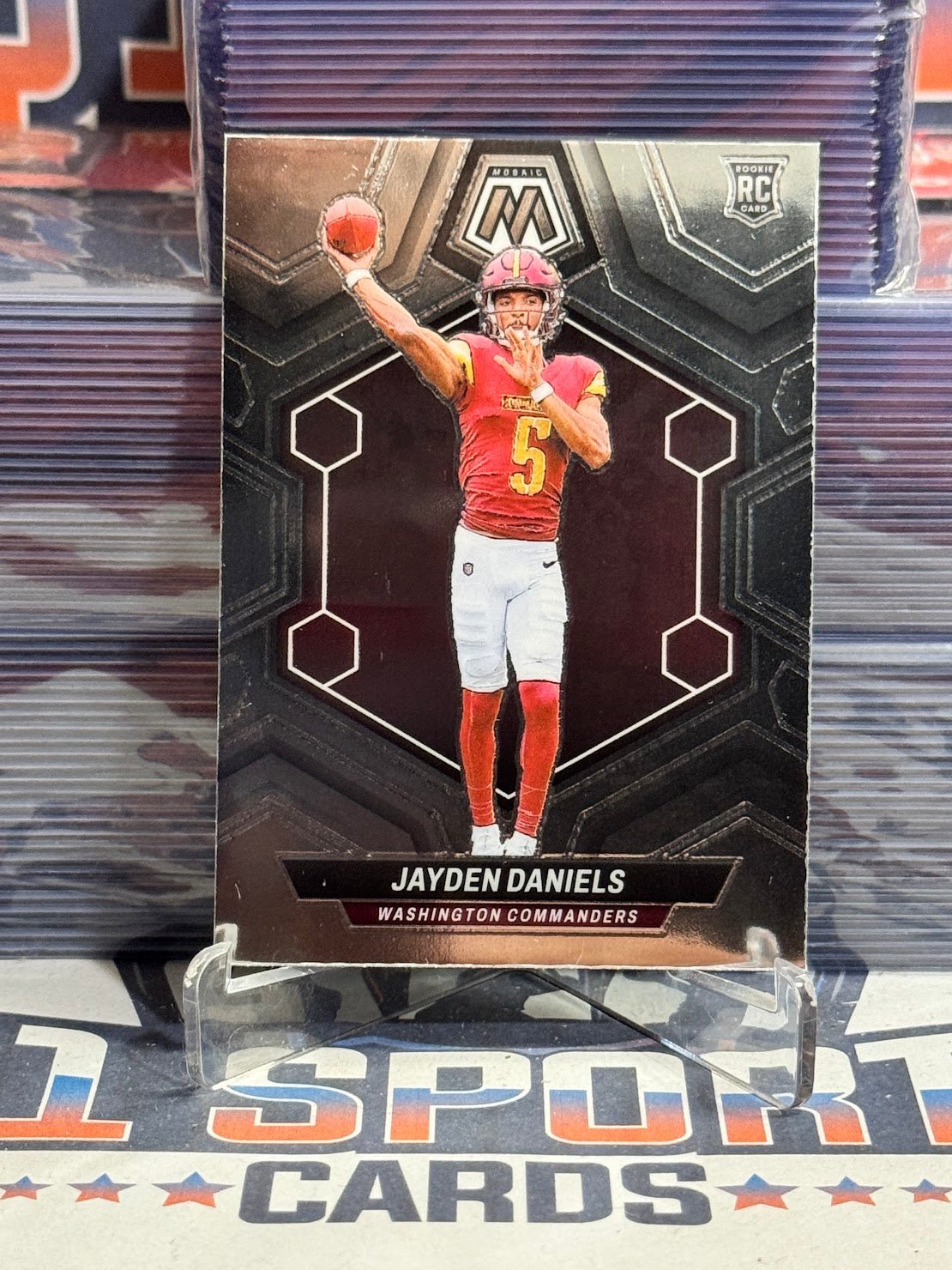 2024 Panini Mosaic Jayden Daniels Rookie 302