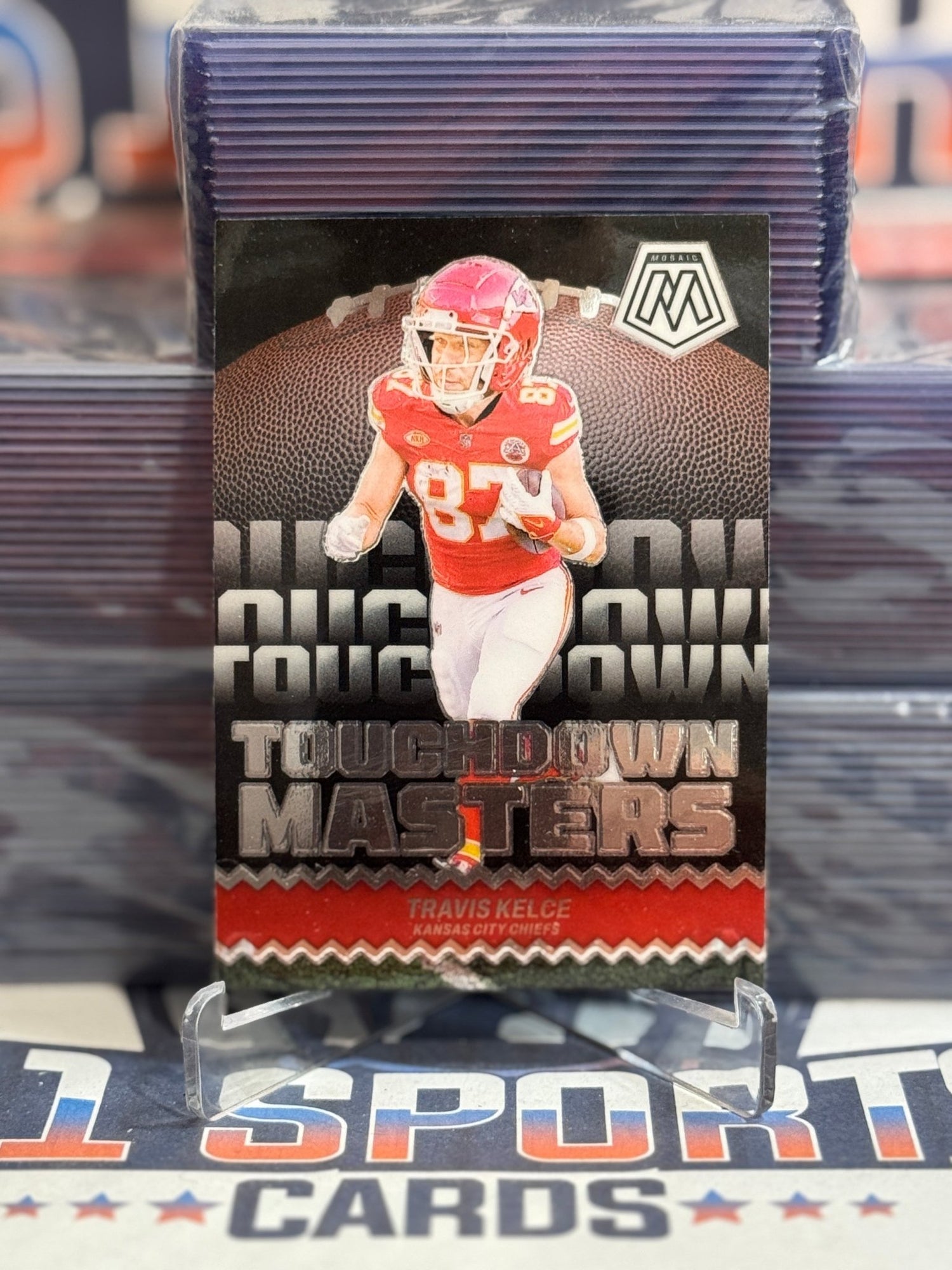 2024 Panini Mosaic (Touchdown Masters) Travis Kelce TM - TKE