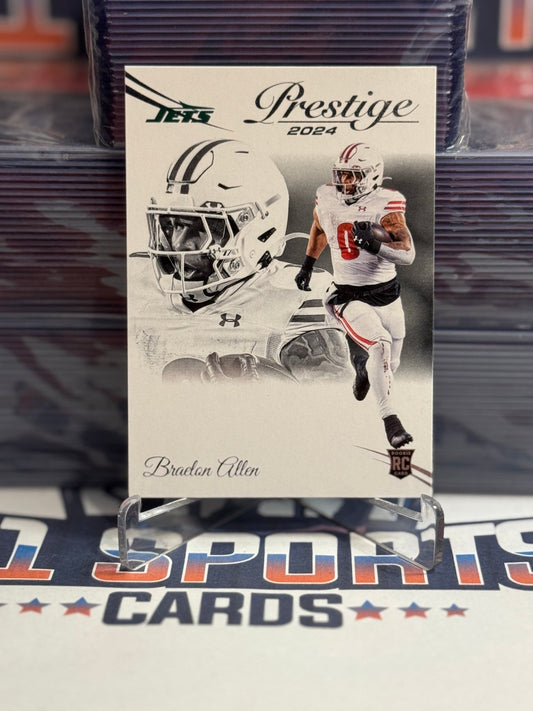 2024 Panini Prestige Braelon Allen Rookie #365