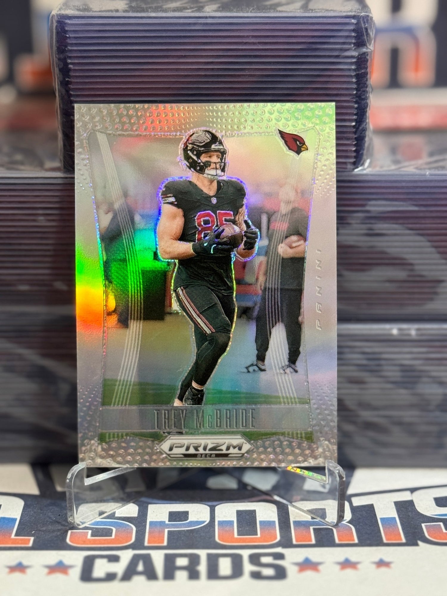 2024 Panini Prizm Deca (Silver Prizm, Throwback) Trey McBride 4