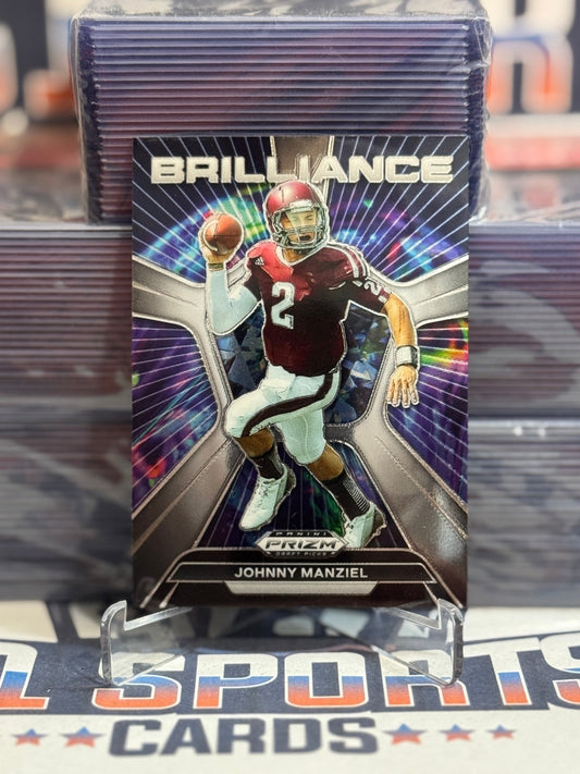 2024 Panini Prizm Draft Picks (Brilliance) Johnny Manziel BR - JMA
