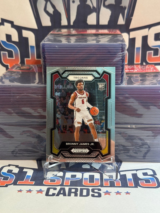 2024 Panini Prizm Draft Picks Bronny James Rookie #86