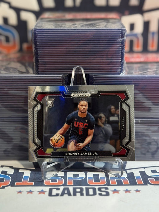 2024 Panini Prizm Draft Picks (Image Variation) Bronny James Jr. Rookie 86