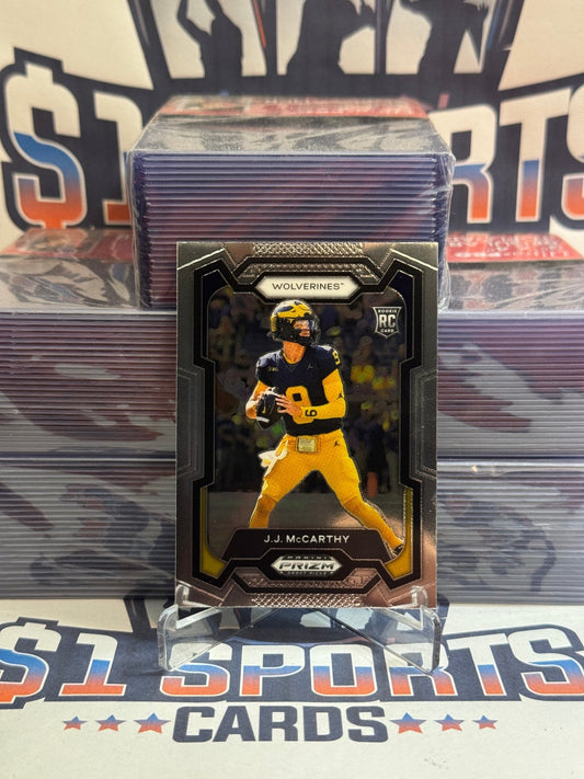 2024 Panini Prizm Draft Picks J.J. McCarthy Rookie 132