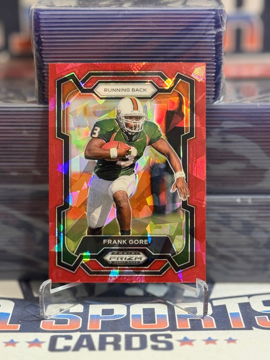 2024 Panini Prizm Draft Picks (Red Ice Prizm) Frank Gore 79