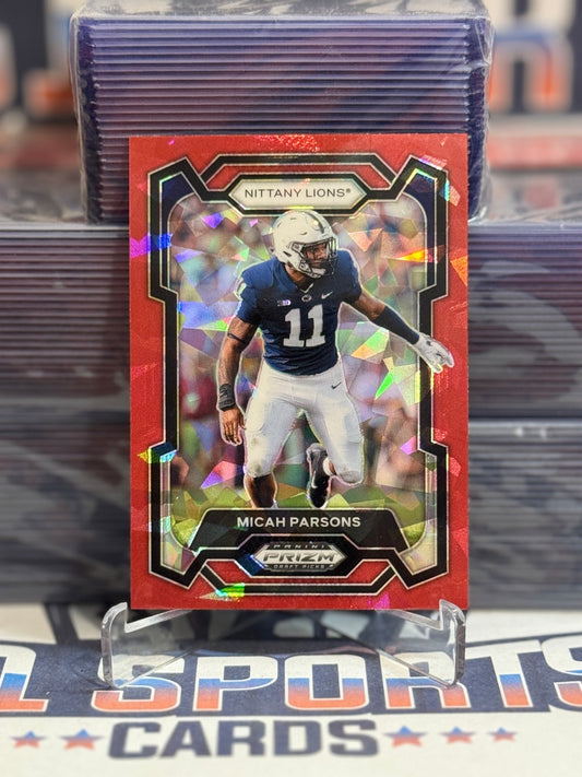2024 Panini Prizm Draft Picks (Red Ice Prizm) Micah Parsons 31