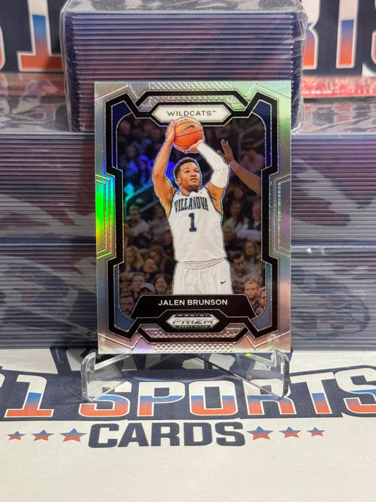 2024 Panini Prizm Draft Picks (Silver Prizm) Jalen Brunson 22