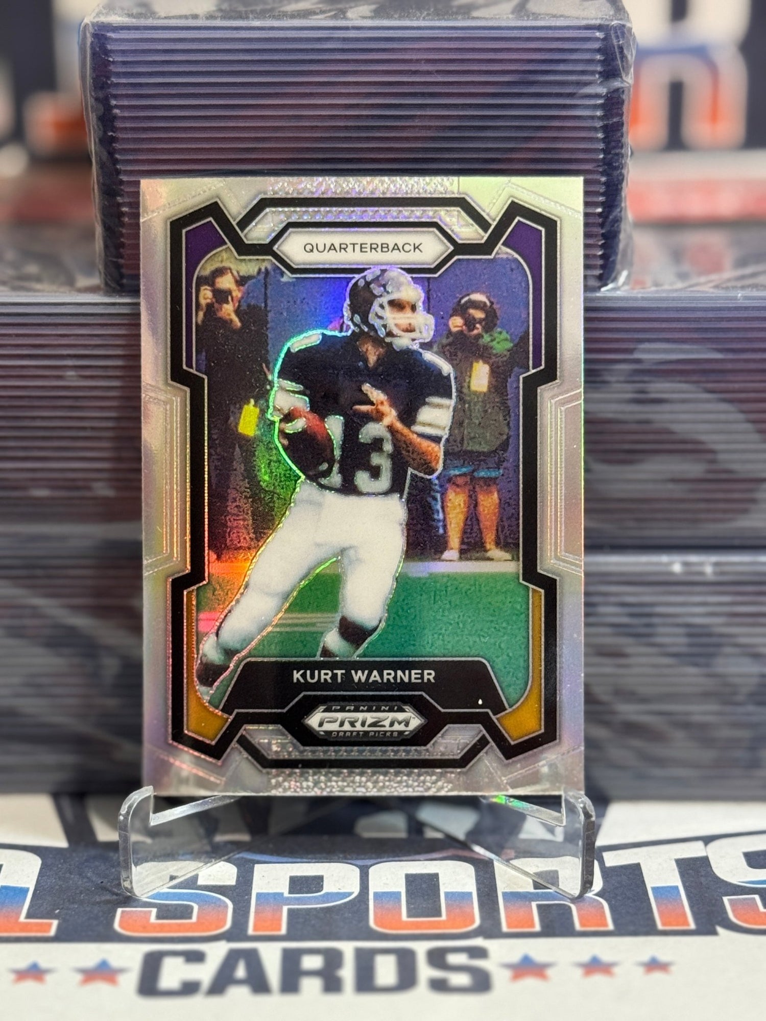 2024 Panini Prizm Draft Picks (Silver Prizm) Kurt Warner 1