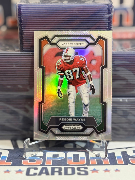 2024 Panini Prizm Draft Picks (Silver Prizm) Reggie Wayne 55