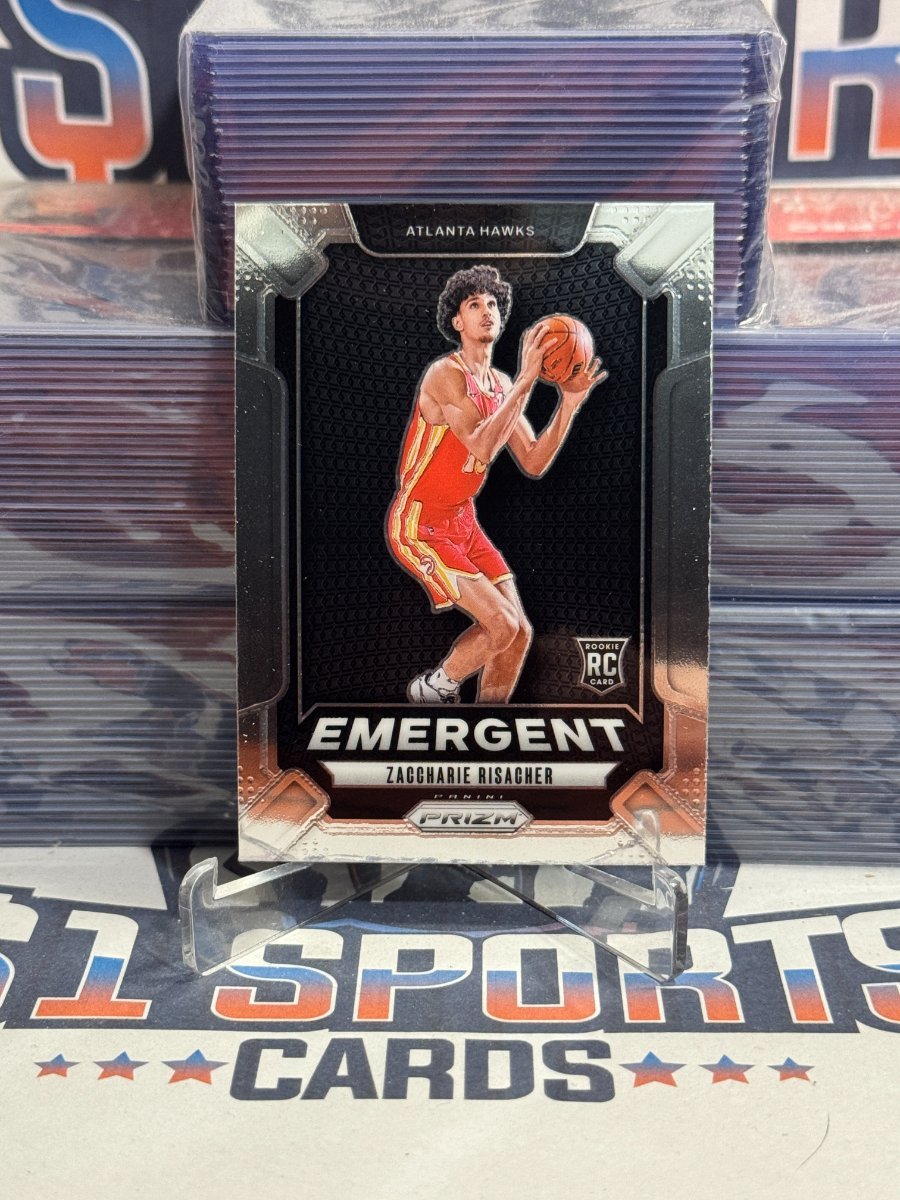 2024 Panini Prizm (Emergent) Zagghabie Risacher Rookie 6