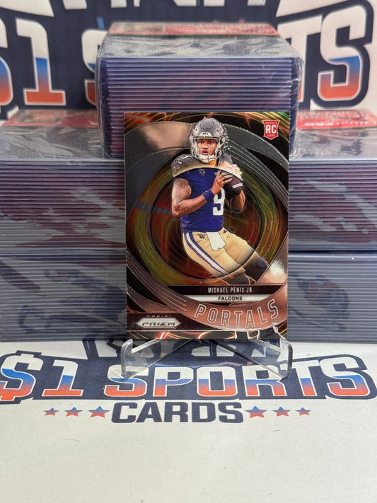 2024 Panini Prizm (Portals) Michael Penix Jr. Rookie #6