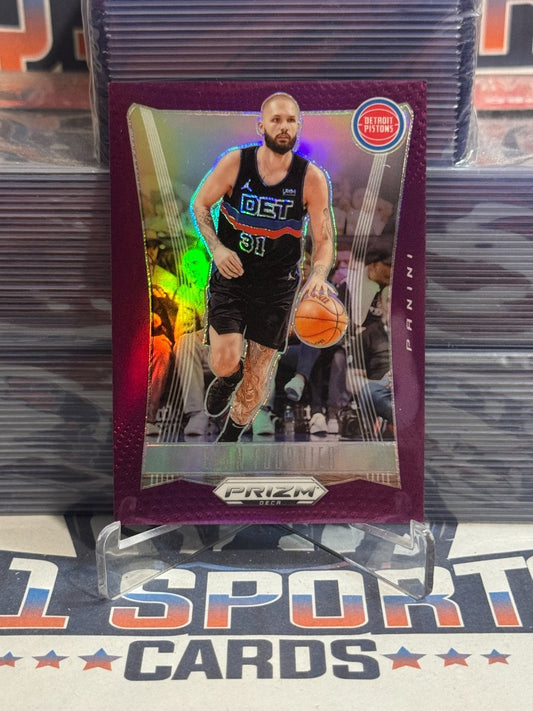 2024 Panini Prizm (Purple Prizm 71/99) Evan Fournier 27