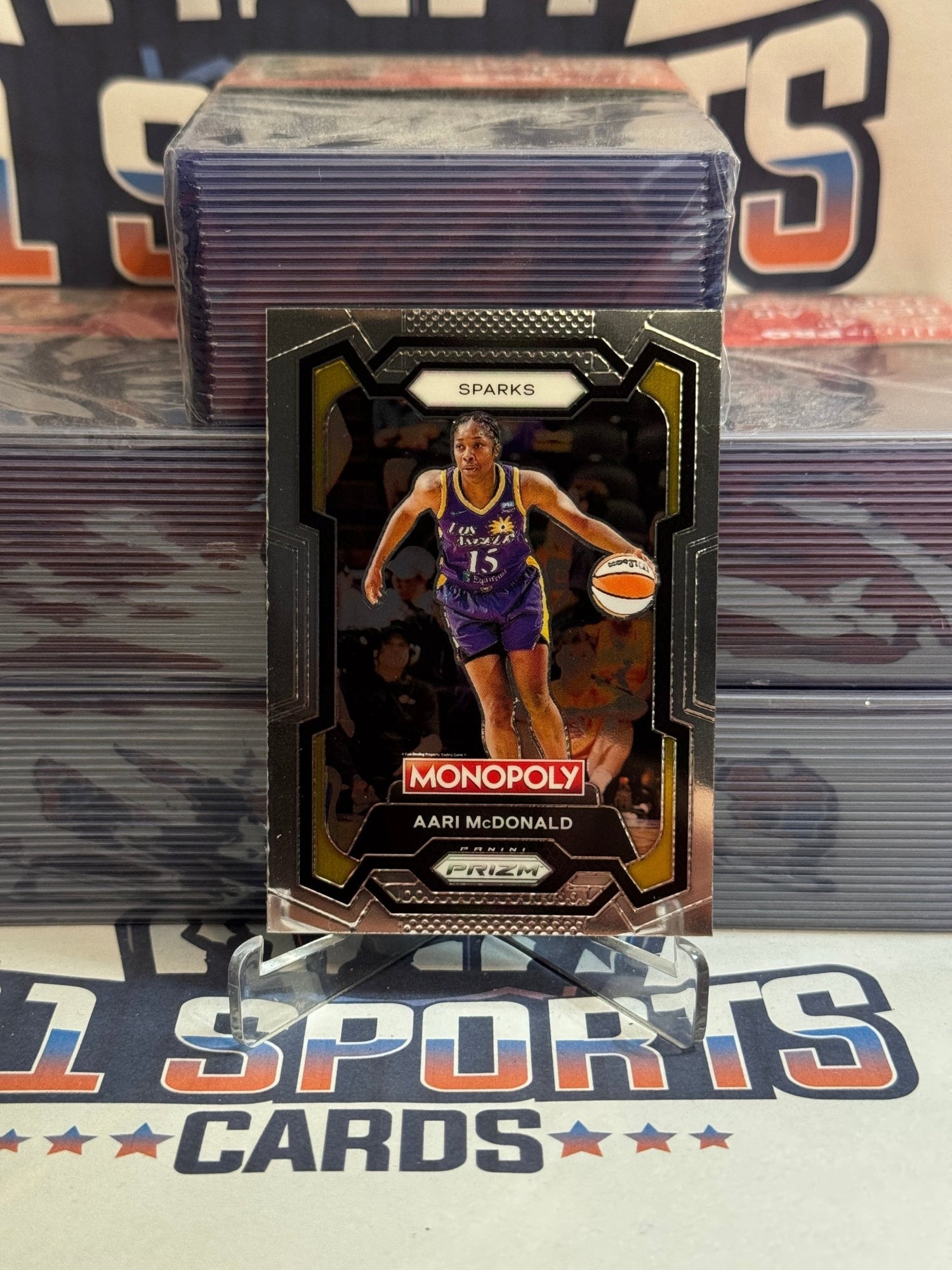 2024 Panini Prizm WNBA (Monopoly) Aari McDonald #30